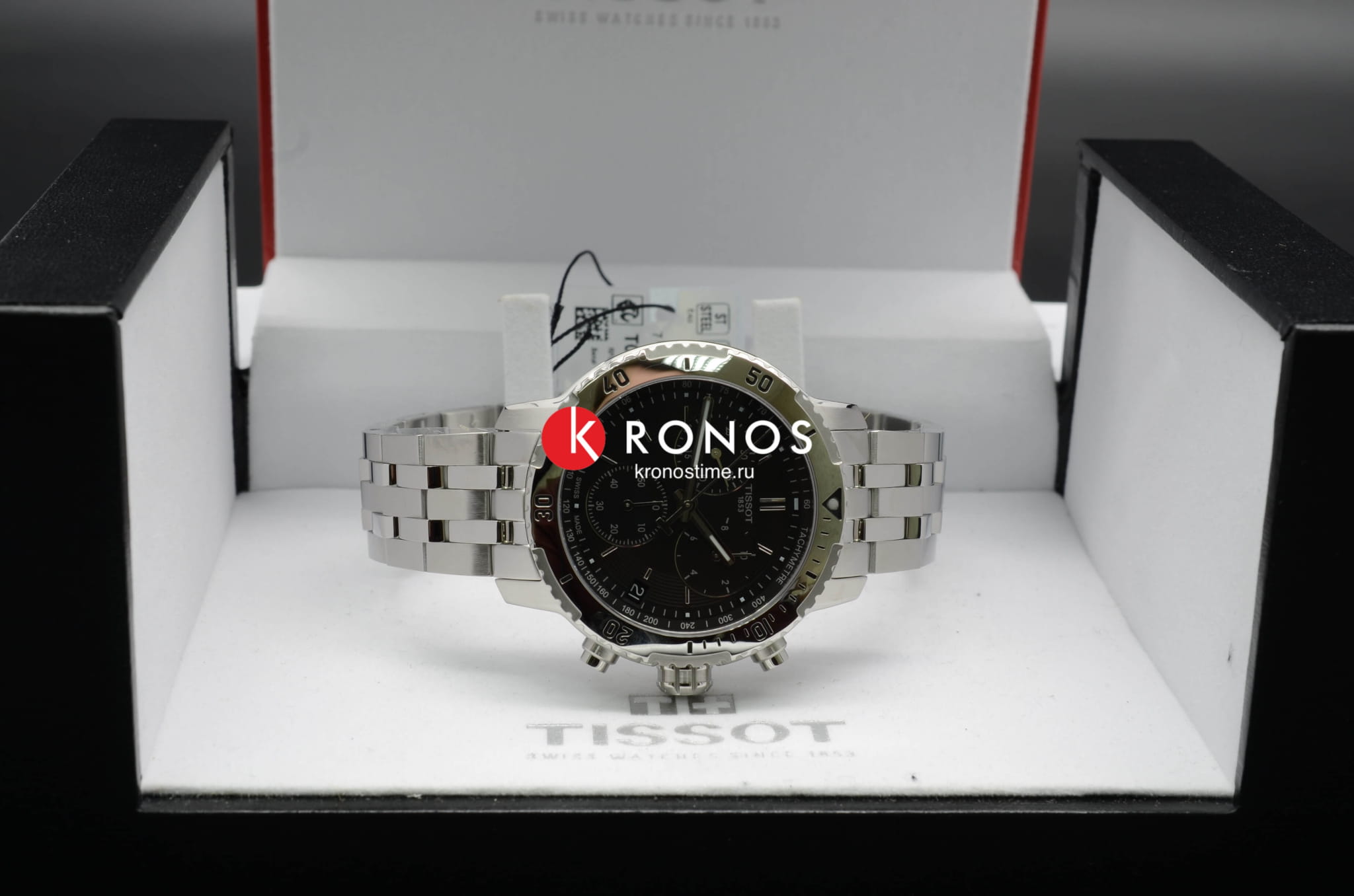 Tissot Tissot PRS 200 T067.417.11.051.01, t-sport швейцария мужские часы на браслете нержавеющая сталь боковой вид